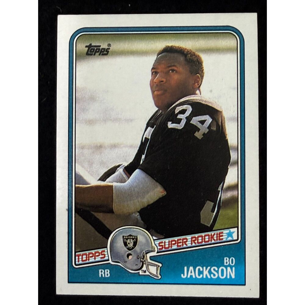 1988 Topps Football Card Bo Jackson #327